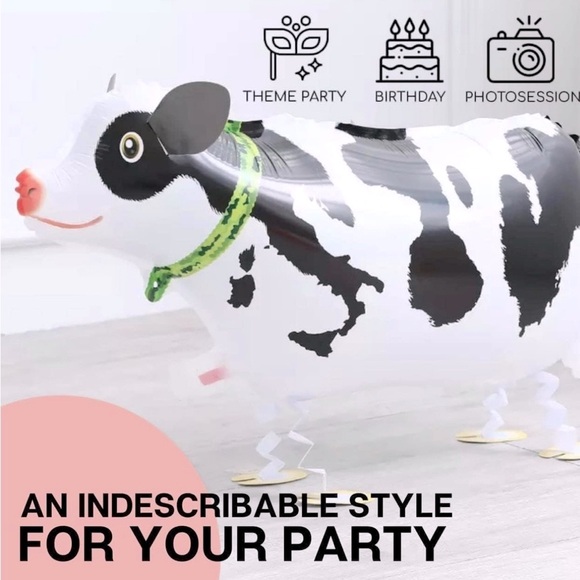Cow-Shaped Balloons - Picture 4 of 8